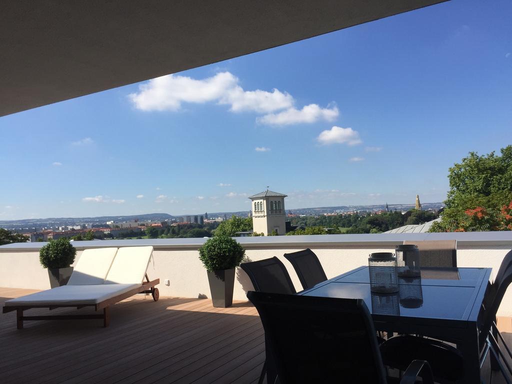 Wohnung Mit Weitblick Dresde Exterior foto