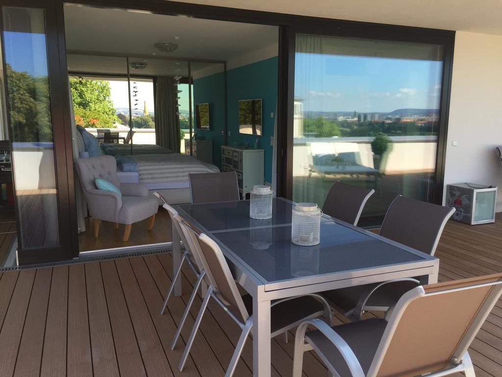 Wohnung Mit Weitblick Dresde Exterior foto