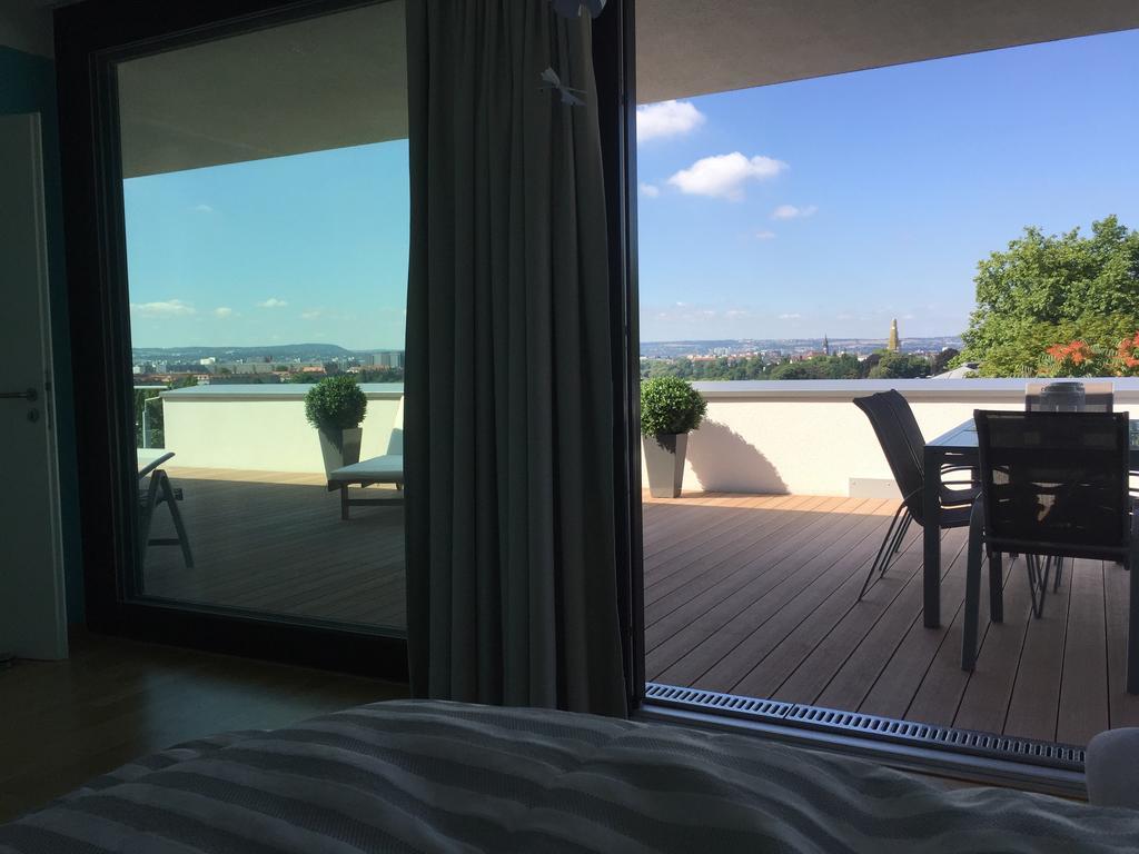 Wohnung Mit Weitblick Dresde Exterior foto